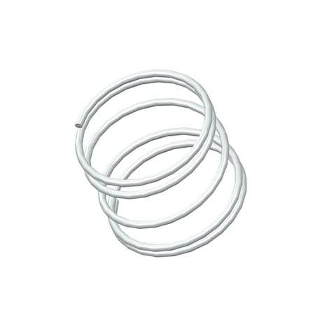 Approved Vendor Compression Spring, O= .671, L= .59, W= .035 G209975878